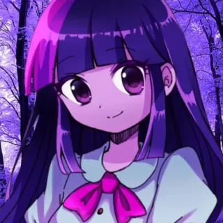 🌟 a1192bb8 Twilight Sparkle My Little Pony Пони, Мультфильм, Аниме, Твайлайт Спаркл, Дружба, Магия telegram sticker