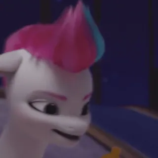 😧 a286616e Zipp Storm My Little Pony: A New Generation 小马, 疾风特务, MLP, 我的小马驹, 角色, 卡通 telegram sticker