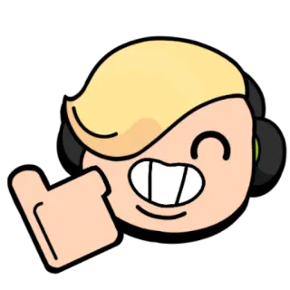 👍 dae3734c 만화, 헤드폰, 캐릭터, 일러스트 telegram sticker