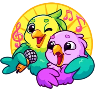ПопугайЧики telegram stickers