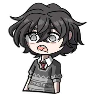 😧 71d88f0e ПОМОГИМНЕ 애니메이션, 만화, 무서워, 러시아, 공황, 도와줘 telegram sticker