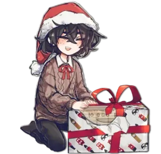 🎁 f7b506ad 크리스마스, 겨울, 휴일, 선물, 만화, 축제 telegram sticker