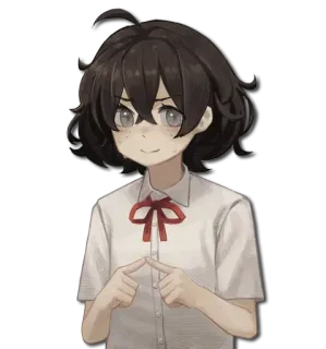 😓 6bec5051 อนิเมะผู้หญิง, ผู้หญิง, ตัวละคร, อนิเมะ, ชุดนักเรียน telegram sticker