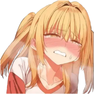 🍍 4f18090a Anime, Blozen, Zweet, Verlegen, Schattig, Meisje telegram sticker