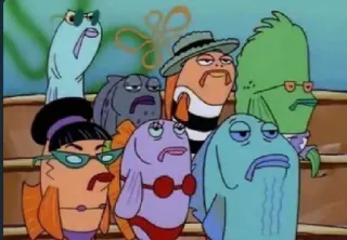 😑 0acd9628 spongebob, cá, hoạt hình, phim hoạt hình whatsapp sticker