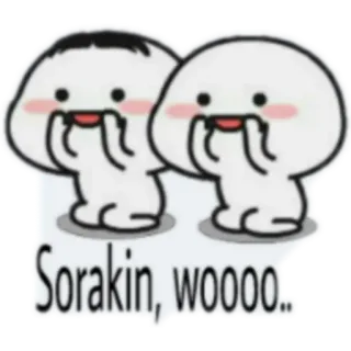 🙎‍♀ 1181a424 Sorakin, woooo.. telegram sticker