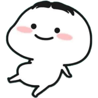 🤗 2f67d0ed Dibujo animado, Personaje, Pegatina, Kawaii, Lindo telegram sticker