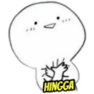 👐 370587ac HINGGA dibujos animados, lindo, personaje, malayo telegram sticker