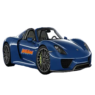🚗 8e92ccb6 BILSTEIN auto, blu, veloce, Porsche, velocità, gara, veicolo, auto sportiva telegram sticker