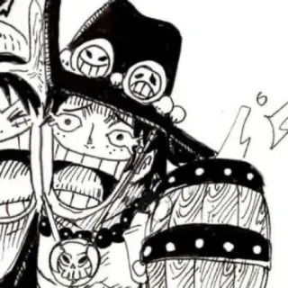 😁 48abb1f4 Portgas D. Ace One Piece anime, manga, one piece, portgas d ace, bajak laut telegram sticker