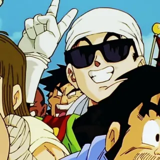 🔥 2db508e4 Anime, Kacamata hitam, Kartun, Karakter telegram sticker