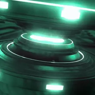 🙃 9910f43e technology, futuristic, glowing, abstract, structure telegram sticker