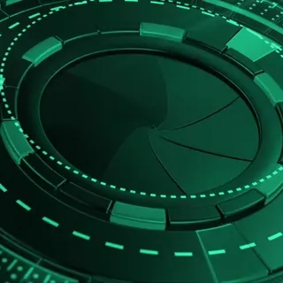 😌 e76071b7 technology, futuristic, aperture, circular, digital telegram sticker