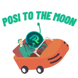 🚀 4934f632 POSI TO THE MOON Криптовалюта, Мем, Финансы, Инвестиции, Ракета, Луна, Позитив, Фондовый рынок telegram sticker