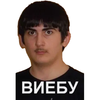 ❤ 9dd1713e ВИЕБУ obraźliwe, wulgarne, przekleństwa, rosyjski, slang, obelga telegram sticker