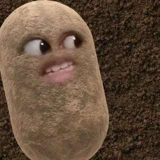 kentang is potato whatsapp stickers