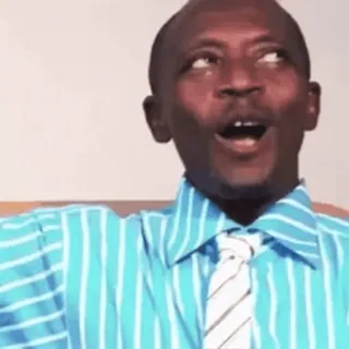 😇 6b9d23ba homme, portrait, émotion, surprise, expression, personne telegram sticker