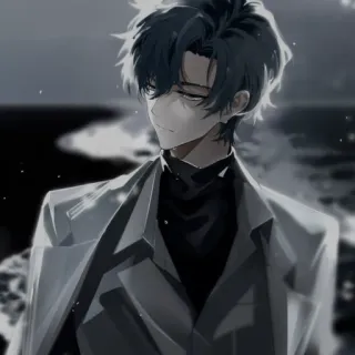 😐 84af8dec Anime, Manga, Personaggio, Arte, Illustrazione, Maschio, Completo telegram sticker