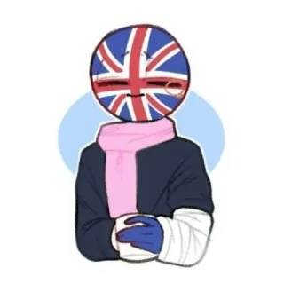 ☺️ acfae126 Regno Unito, Bandiera Regno Unito, Cartone animato, Personificazione, Paese, Bandiera nazionale telegram sticker