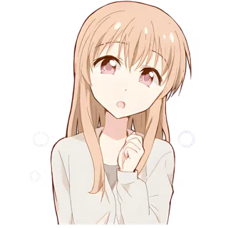 😯 826f4f3f Anime, Gadis, Lucu, Kawaii telegram sticker