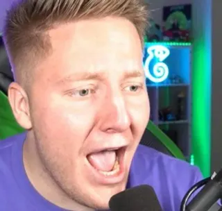 😨 028829af persona, uomo, faccia, ritratto, scioccato, reazione telegram sticker