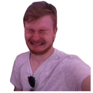 😢 c9f0fc62 남자, 울음, 슬픈, 감정적, 인물사진, 사람, 얼굴 telegram sticker