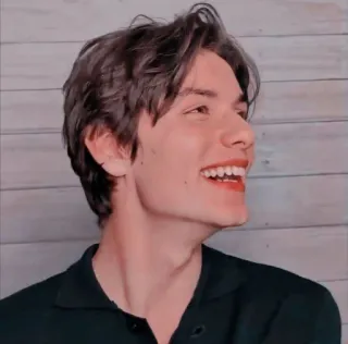 😆 58d7d2f3 potret, tersenyum, orang, pria, bahagia, laki-laki, kasual telegram sticker