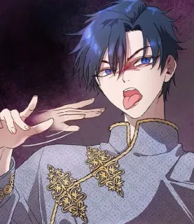 🤢 199f72c4 homem, língua, desenho animado, gesto, personagem whatsapp sticker