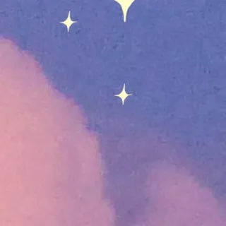 ✨ b3790019 stelle, cielo, nuvola, pastello, sognante, notte, celeste telegram sticker
