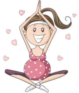 @Beautifulstickers🤰pregnancy cartoon🤰 telegram stickers