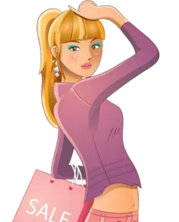 @Beautifulstickers 👱🏻‍♀pretty girl👱🏻‍♀ telegram stickers