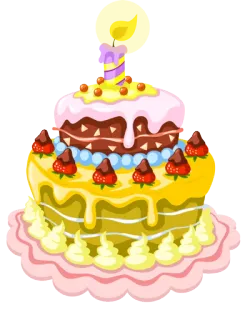 Happy Birthday @PrettyMind_Channel telegram stickers
