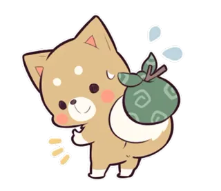 👍 23d21798 犬, 柴犬, かわいい, カワイイ, 動物, ペット, 漫画, イラスト telegram sticker