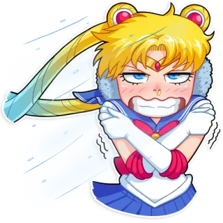 Sailor Moon telegram stickers