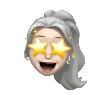 💍 0763204e อีโมจิ, มีโมจิ, ดาว, ตื่นเต้น, มีความสุข, กลิตเตอร์ telegram sticker