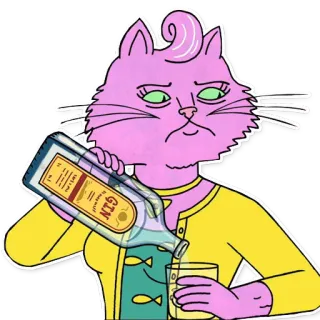 Princess Carolyn telegram stickers