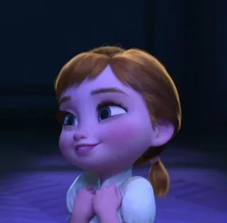 🤗 97af6368 Anna Frozen 안나, 겨울왕국, 디즈니, 캐릭터, 영화, 애니메이션 telegram sticker