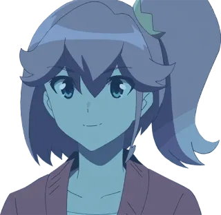 🙂 58ec78d6 Anime, Chica, Dibujo animado, Personaje telegram sticker