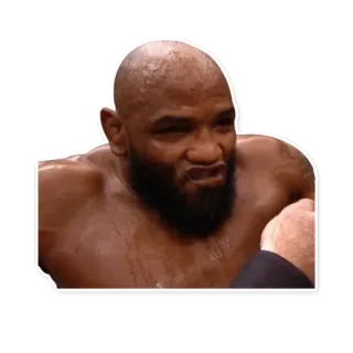 👹 15bb685d Luchador, Peleador, Deportes, Hombre, Serio, Sudor whatsapp sticker