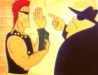 💸 3693389f 钱, 交易, 交换, 卡通, 交易 telegram sticker