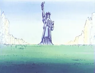 🌊 73b7b131 自由女神像, 纽约, 地标, 雕像, 美国, 美国 telegram sticker