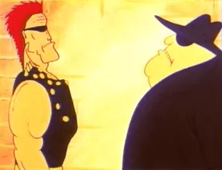 💵 e26b5526 卡通, 人物, 动画, 男人, 帽子, 太阳镜 telegram sticker