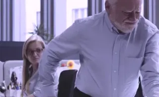 😡 5eb9f856 uomo, donna, ufficio, persone, lavoro, affari, ritratto telegram sticker