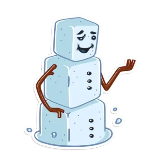 ProstoСнеговик telegram stickers