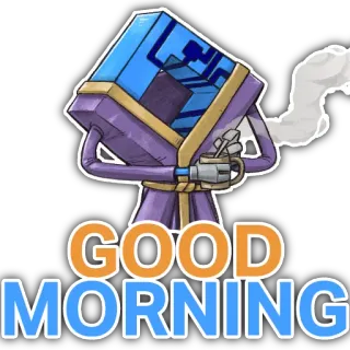 🌞 edcb8f86 GOOD
MORNING อรุณสวัสดิ์, ทักทาย, ตัวละคร, กาแฟ, ตื่น, การ์ตูน telegram sticker