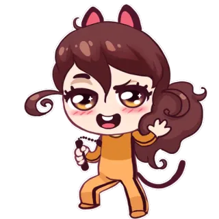 Prywinko chibi telegram stickers