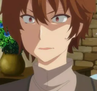 🌟 9a019348 Anime, Man, Boos, Gezichtsuitdrukking, Cartoon telegram sticker