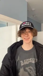 🐸 6e7b7584 I LOVE HOT BEBRA telegram sticker