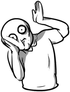 🤕 b89bd406 밈, 스티커, 웃긴, 만화, 댑, 그림 telegram sticker