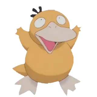 😝 246b0c88 Psyduck Pokemon pokemon, Psyduck, anatra, acqua, giallo telegram sticker